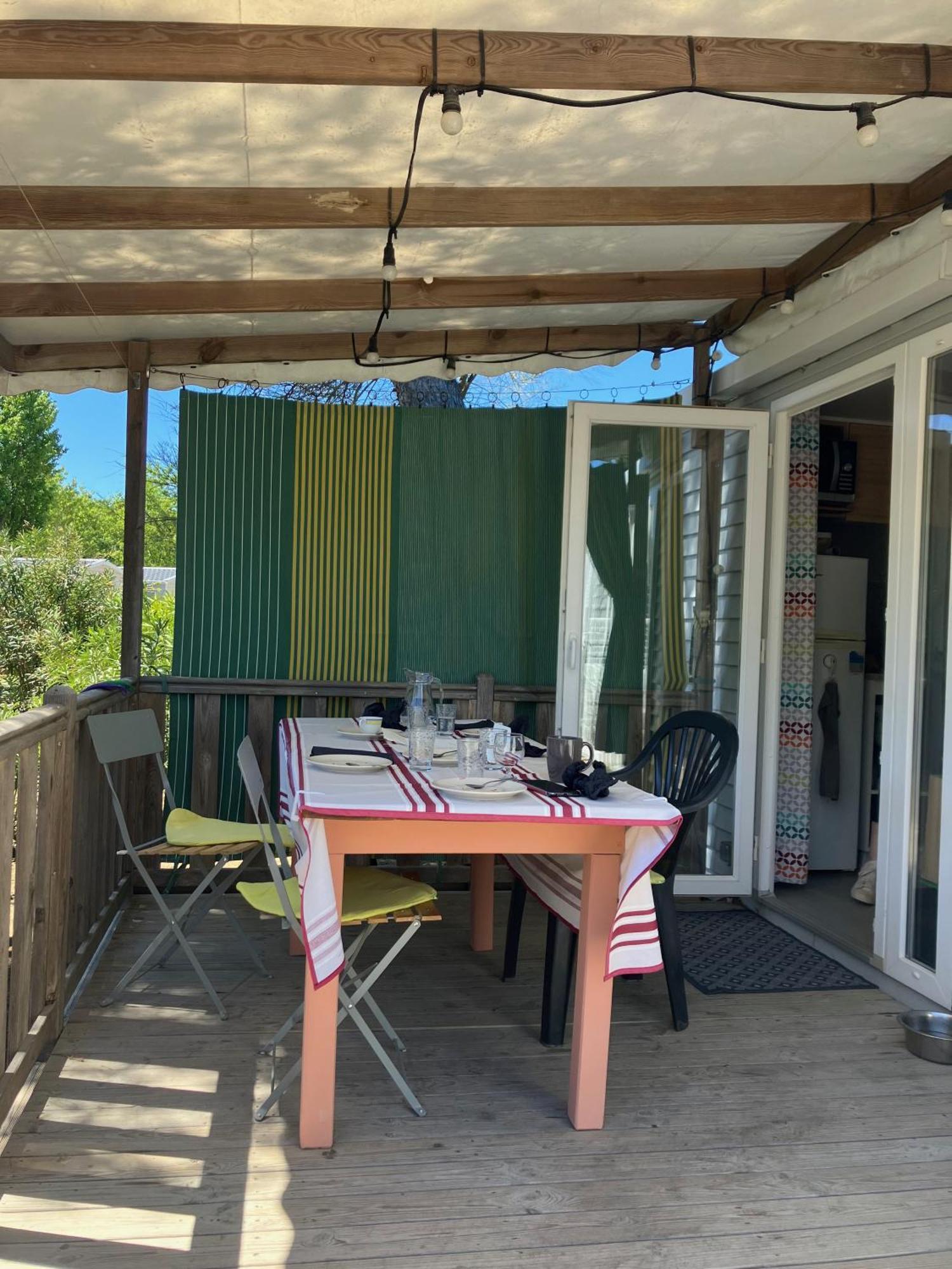 Mobil Home - Camping La Falaise Narbona Exterior foto